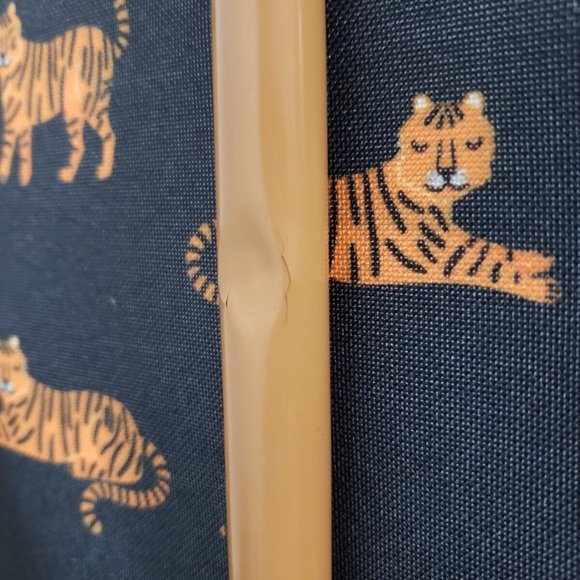 Blue and Tan Dog Print Backpack with Durable Fabric - Picture 12 of 12